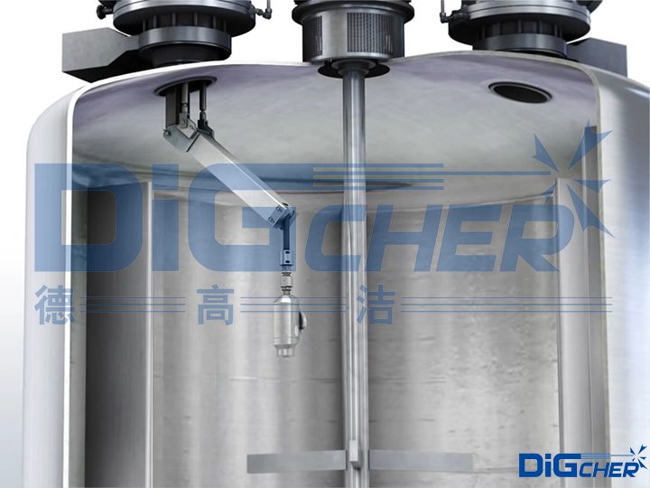 化工密閉式反應(yīng)釜自動(dòng)清洗系統(tǒng)